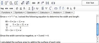 Enter Math Expressions In Your Show My