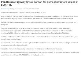 Contractors carry out construction work on the pan borneo highway near jalan mawao membakut in membakut january 7, 2020. Official Website Of Public Works Department Pwd Sarawak