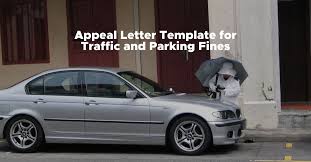 sle appeal letter for parking
