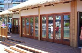 Lanai Doors Wood Bi Folding Glass Door