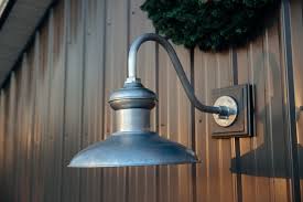 Gooseneck Barn Light Adds Style To Industrial Pole Barn Inspiration Barn Light Electric