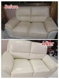 white sofa cleaning services