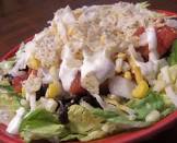 5 minute southwest layered salad      k