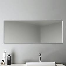 Plain Frameless Wall Mirror Large Full