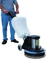 floor scrubber buffer polisher to