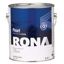 Rona Interior Paint Acrylic Latex