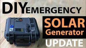 diy emergency solar generator 18650