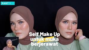tutorial make up untuk wajah berjerawat
