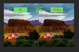 4k vs 1080p difference between 4k and