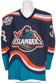 Custom throwback jerseys carries throwback islanders jerseys for all of the bygone greats like mike bossy, denis potvin, bryan trottier and more. 1996 97 Bryan Berard Rookie New York Islanders Game Worn Jersey Lot 81453 Heritage Auctions