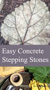 Easy Concrete Stepping Stones Step By