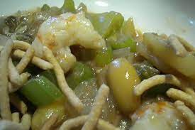 shrimp sub gum chow mein recipe on food52