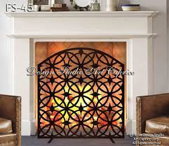 Fireplace Screens Mild Steel And Laser