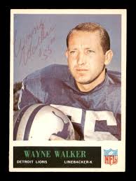 You may exert gust walker as it attacks. Wayne Walker Autographed 1965 Philadelphia Card 68 Detroit Lions Sku 188051 Mill Creek Sports