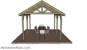 12x14 Outdoor Shelter Plans