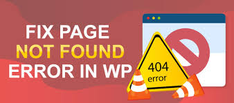 wordpress error 404 page not found