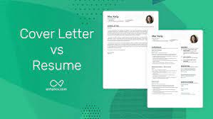cover letter vs resume the