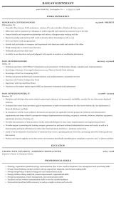 This post highlights examples of how to write a strong resume objective statement introduces a resume to the hiring manager and aims to sell. Data Center Engineer Resume Sample Mintresume