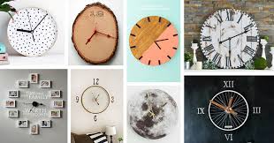 29 Best Diy Wall Clock Ideas And