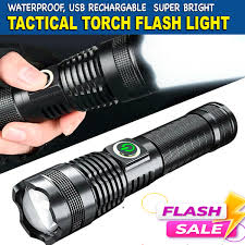 usb flashlight usb rechargeable