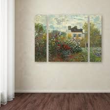 Claude Monet Printed Canvas Wall Art