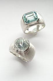 Besonders beliebt sind ringe aus sterling silber. Aquamarin Ring Silber Unikat Grosse 585 Etsy Aquamarin Ring Ringe Silber Ring Silber Breit