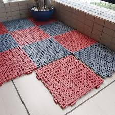 interlocking rubber bathroom flooring