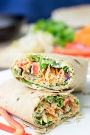 tangy veggie wrap a simple protein