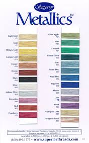 King Tut Cotton Thread Color Card Set First Set Of 50