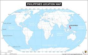 location map of philippines