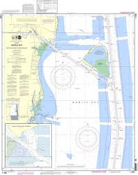 Noaa Nautical Chart 11380 Mobile Bay East Fowl River To