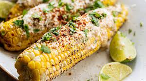 Grilled Street Corn On The Cob gambar png