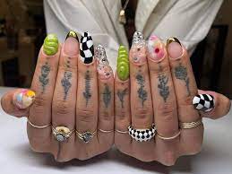 mismatched nail art best ideas to to
