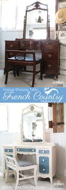 vine dressing table french country