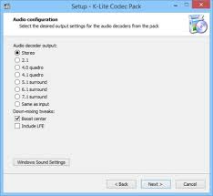 Most people are probably safe just downloading the mega pack, considering it is the one that covers the most file formats. Download K Lite Codec Pack For Windows Free 16 2 5