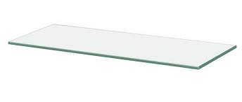 Glass Shelf 600x150x6mm Clear The
