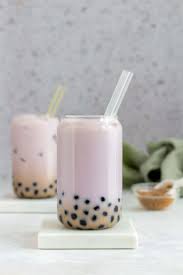 taro milk tea carmy easy healthy