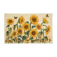 mohawk home fall sunflowers gold 2 ft