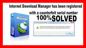10 idm serial keys 2021 {latest updated}. Internet Download Manager Has Been Registered With A Counterfeit Serial Number How To Fix It Youtube