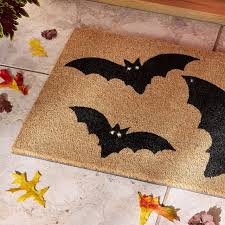 light up bats doormat west elm