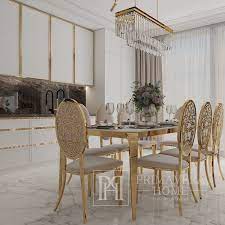 Designer Dining Table Glamor With A