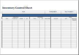 Inventory Tracking Excel Template Under Fontanacountryinn Com