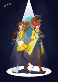 athena cykes and lynne (ace attorney and 2 more) drawn by autumn-sacura |  Danbooru