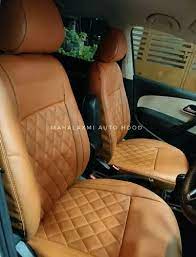 Black Leather Car Seat Cover