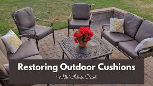 restoring outdoor cushions the frugal