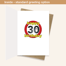 30 birthday wishes card 30th bday ebay