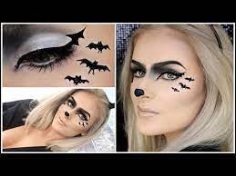 easy bat makeup y cute halloween