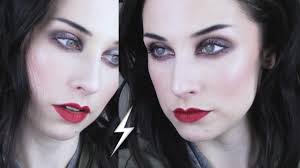 wet grunge makeup tutorial a glittery