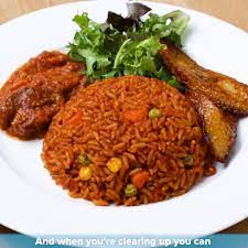 ghanaian jollof rice by tei hammond