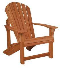 cedar wood traditional adirondack chair
